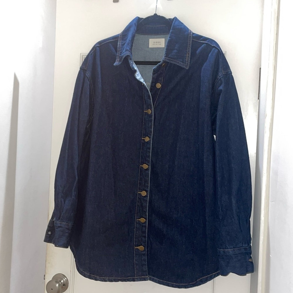 DISSH denim button down